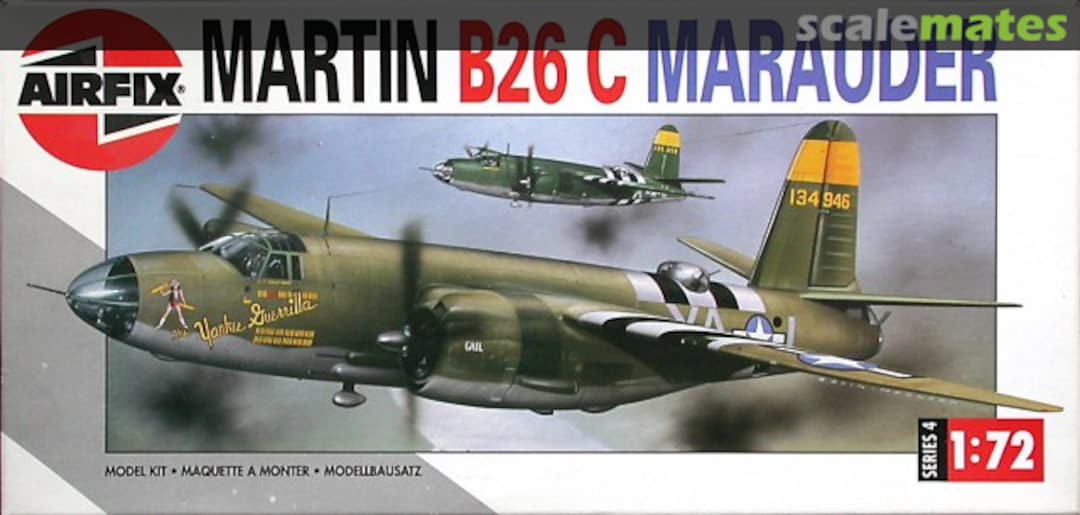 Boxart Martin B26 C Marauder 04015 Airfix Boxart Martin B26 C Marauder 04015 Airfix