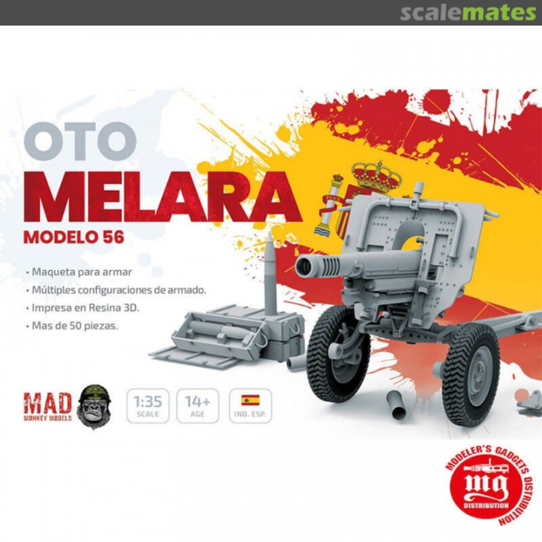 Boxart OTO Melara Modelo 56 0000 MAD Monkey Models Boxart OTO Melara Modelo 56 0000 MAD Monkey Models