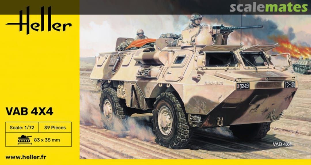 Boxart VAB 4x4 79898 Heller Boxart VAB 4x4 79898 Heller