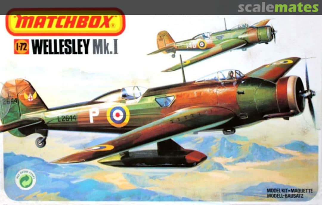 Boxart Wellesley Mk.I 40123 Matchbox