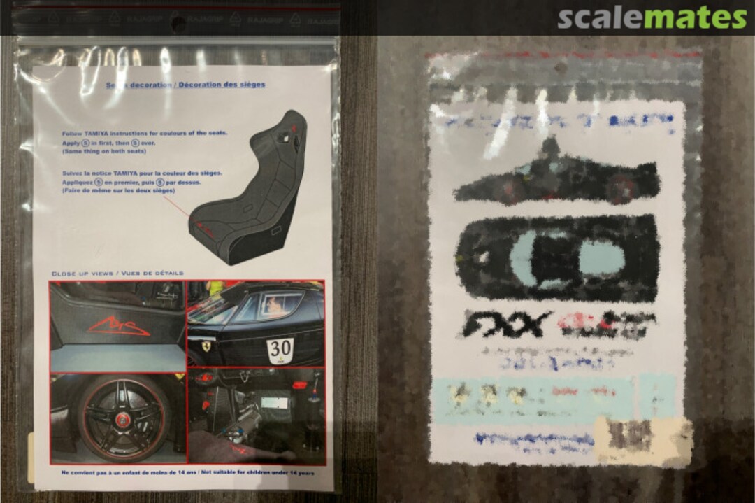 Boxart Ferrari FXX Schumacher DCL-24001 Dexter Models Boxart Ferrari FXX Schumacher DCL-24001 Dexter Models