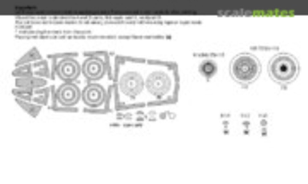 1:48 F-14B Tomcat BASIC kabuki masks (New Ware NWAM1150) NWAM1150