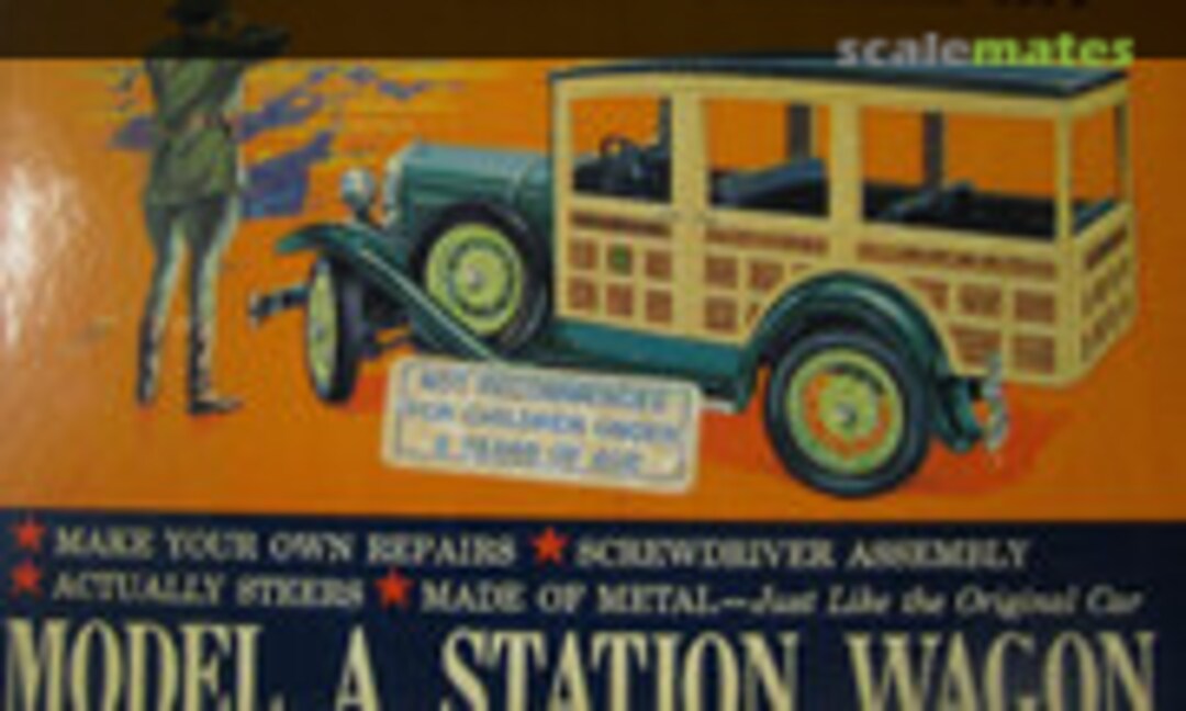 1:20 Model A Station Wagon (Hubley 4858)