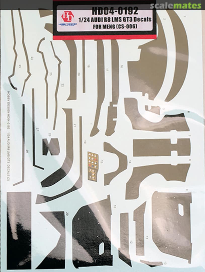 Boxart Audi R8 LMS GT3 HD04-0192 Hobby Design Boxart Audi R8 LMS GT3 HD04-0192 Hobby Design