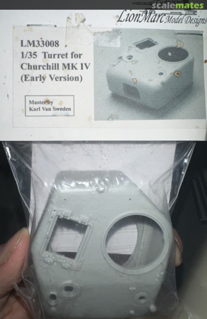Boxart Churchill Mk IV Turret (Early Version) LM33008 LionMarc Boxart Churchill Mk IV Turret (Early Version) LM33008 LionMarc