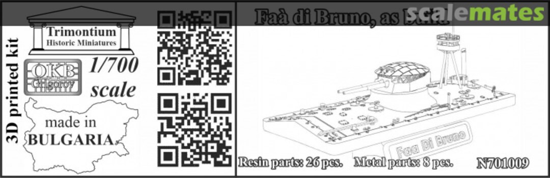 Boxart Faà di Bruno, as build N701009 OKB Grigorov Boxart Faà di Bruno, as build N701009 OKB Grigorov