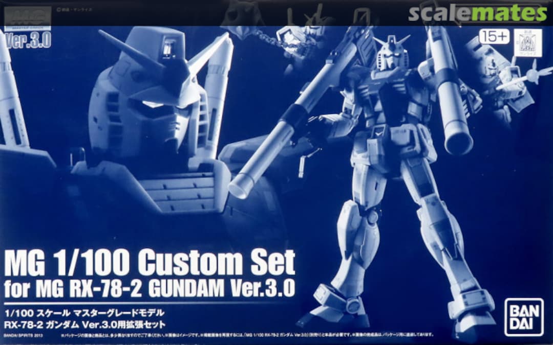 Boxart Custom Set for MG RX-78-2 Gundam Ver. 3.0 5067484 Bandai Spirits Boxart Custom Set for MG RX-78-2 Gundam Ver. 3.0 5067484 Bandai Spirits