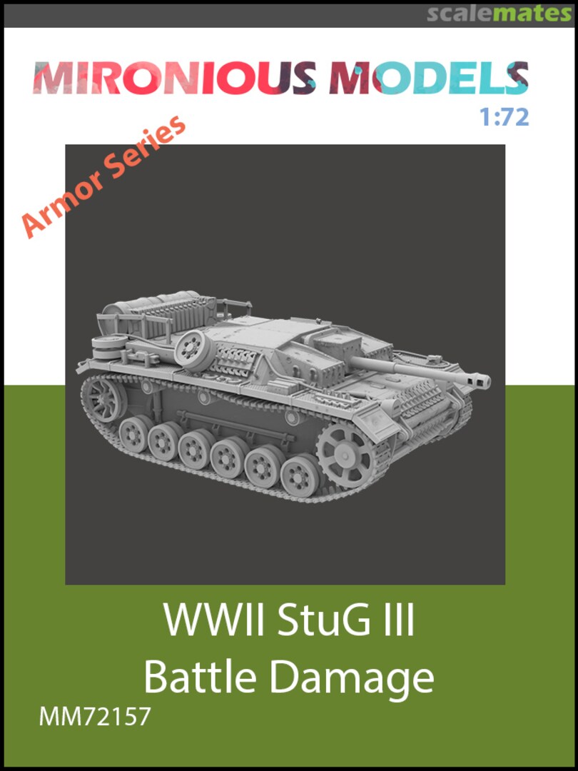 Boxart StuG III - Battle Damage (3D-Printed) MM72157 Mironious Models Boxart StuG III - Battle Damage (3D-Printed) MM72157 Mironious Models