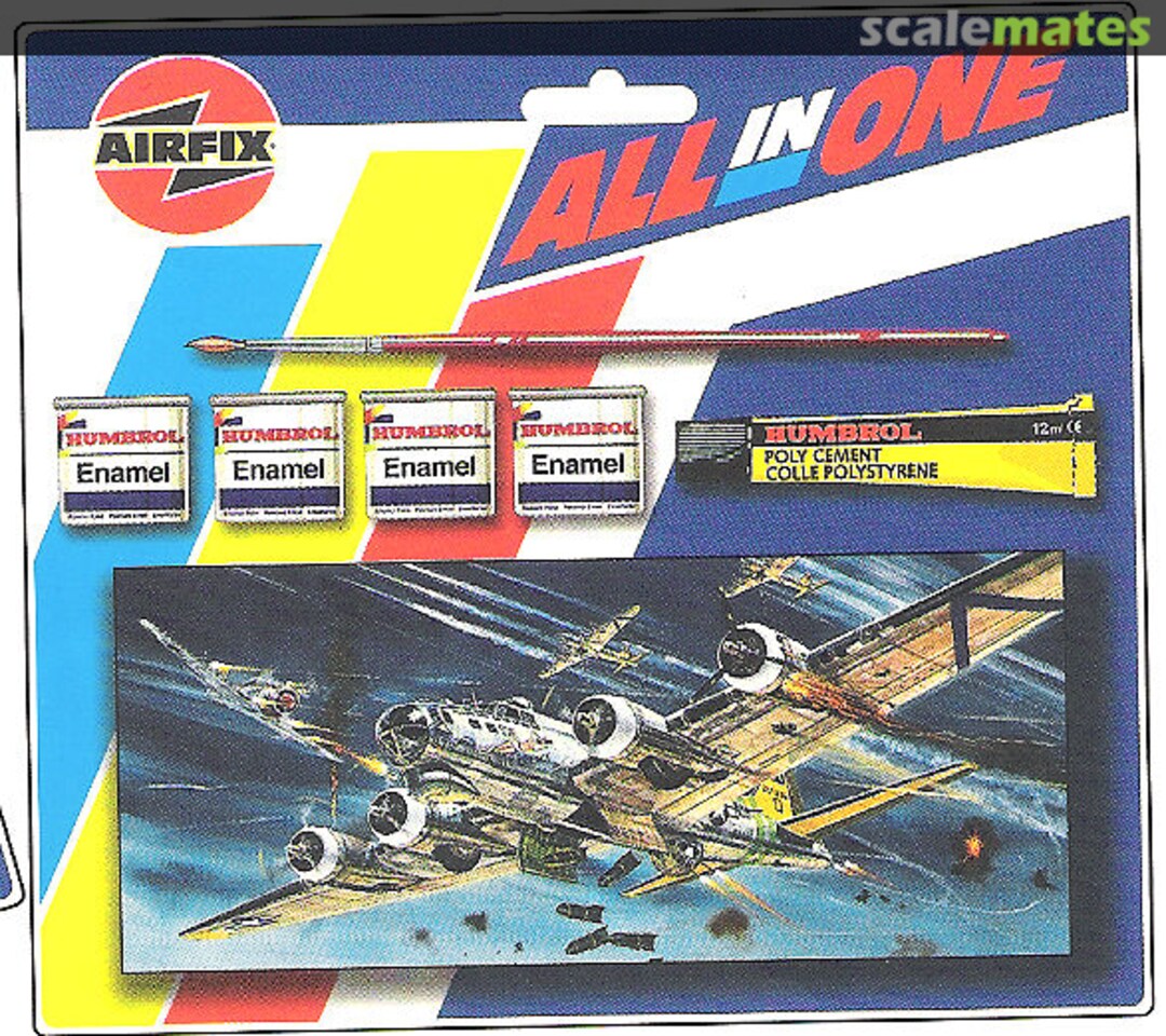 Boxart B-17G Flying Fortress 95005 Airfix Boxart B-17G Flying Fortress 95005 Airfix