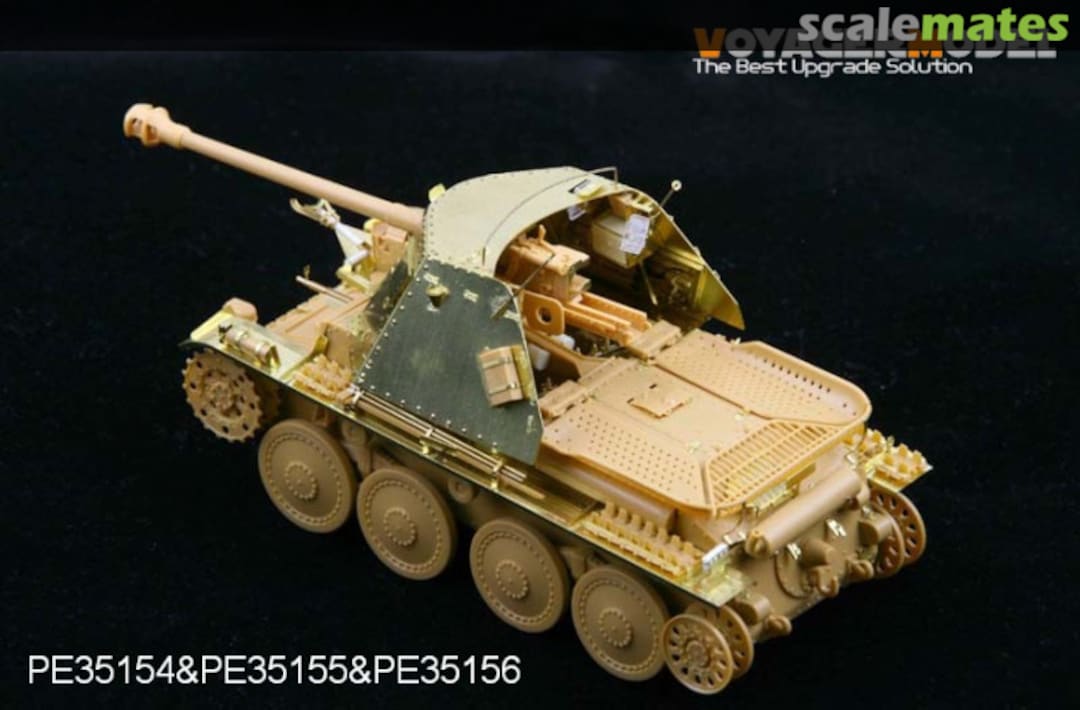 Boxart Pz.Kpfw. 38(t) Fenders PE35156 Voyager Model Boxart Pz.Kpfw. 38(t) Fenders PE35156 Voyager Model