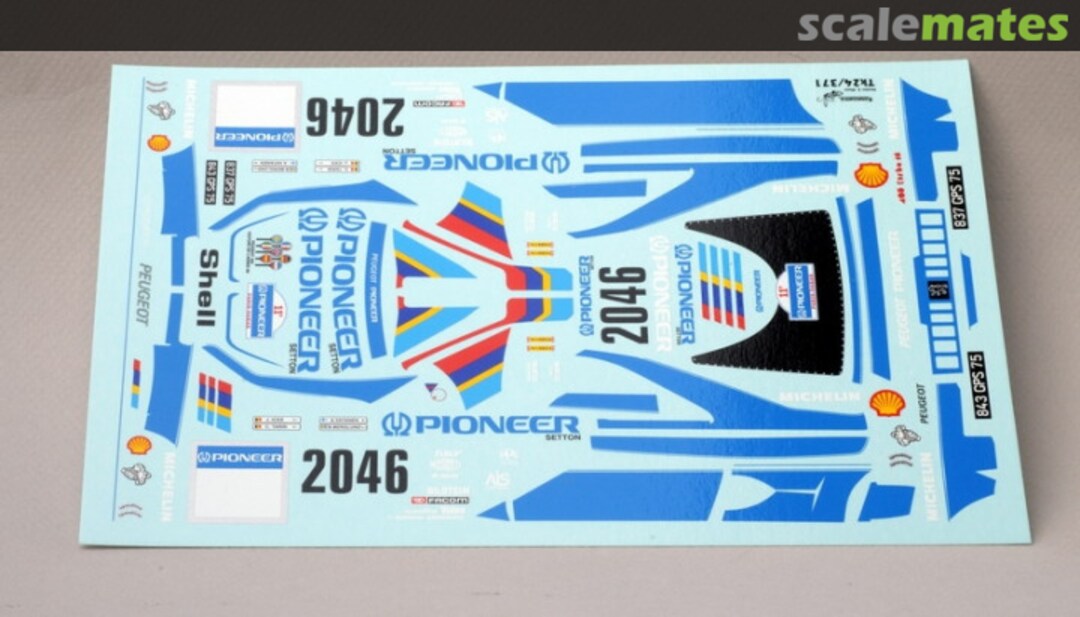 Boxart Peugeot 405 Turbo 16 Pionner TK24/371 Renaissance Boxart Peugeot 405 Turbo 16 Pionner TK24/371 Renaissance