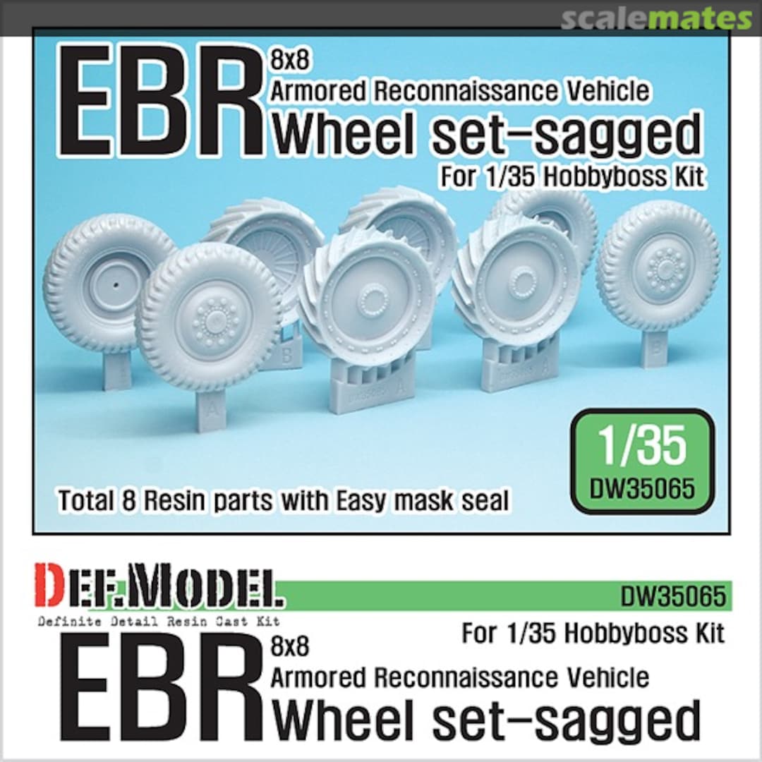 Boxart Panhard EBR - Wheel Set DW35065 Def.Model Boxart Panhard EBR - Wheel Set DW35065 Def.Model