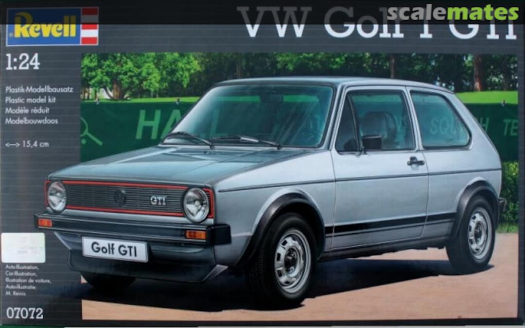 Boxart VW Golf 1 GTI 07072 Revell Boxart VW Golf 1 GTI 07072 Revell