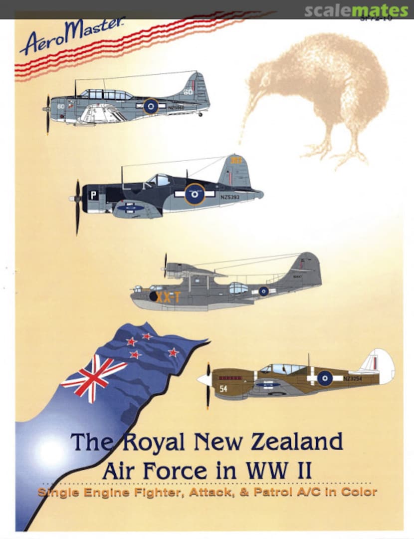 Boxart The Royal New Zealand Air Force in WW II SP72-10 AeroMaster Boxart The Royal New Zealand Air Force in WW II SP72-10 AeroMaster