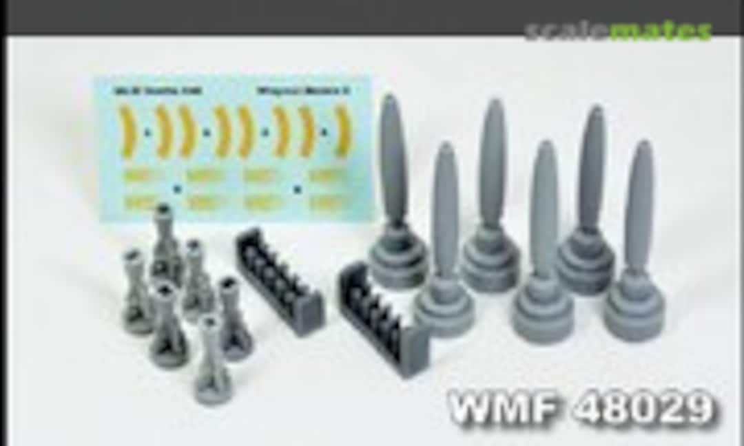 1:48 500lb Mk.82 Bombs Set (Wingman Models WMF48029)