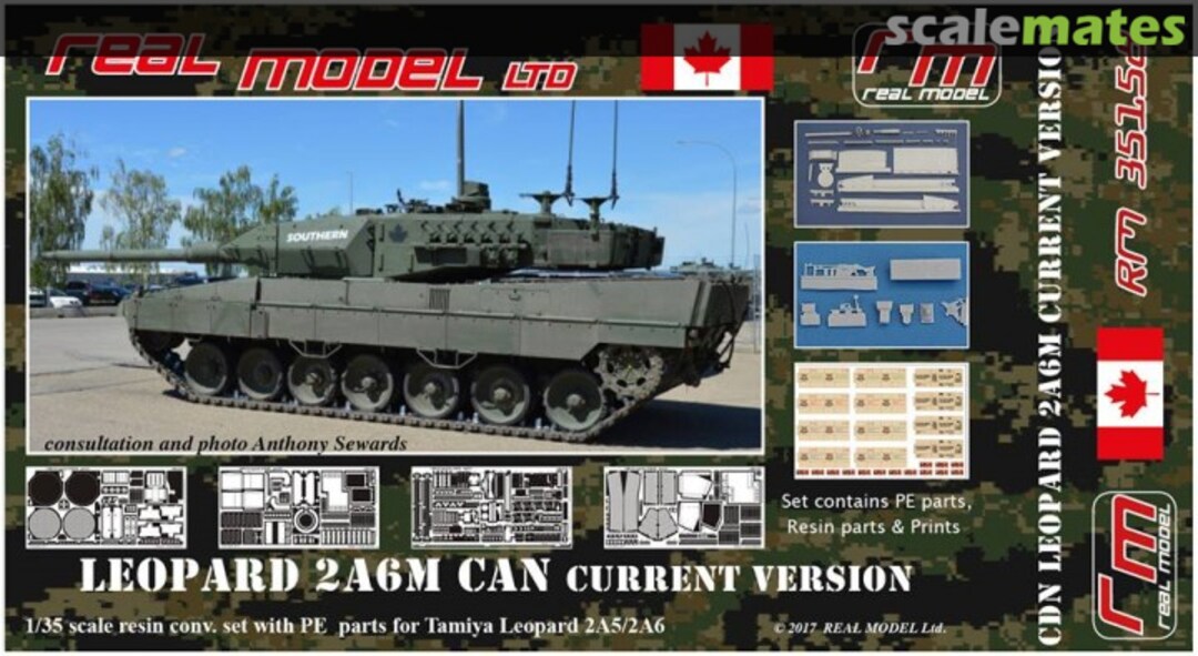 Boxart Leopard 2A6M CAN Current Version RM35158 Real Model Boxart Leopard 2A6M CAN Current Version RM35158 Real Model
