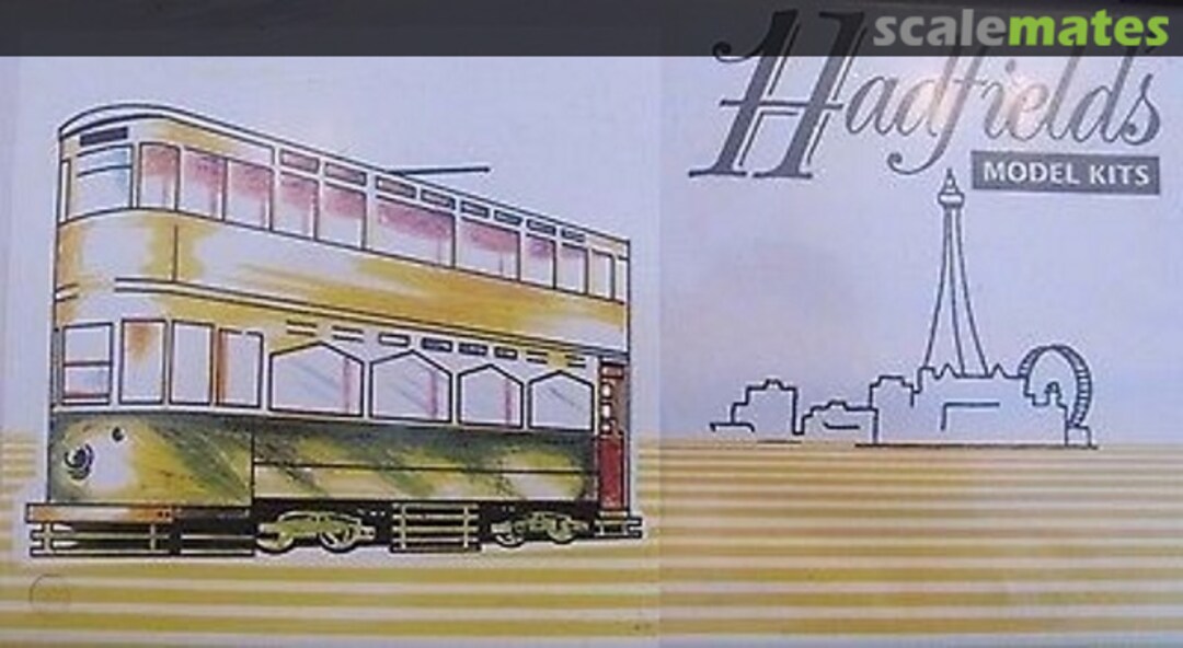 Boxart Blackpool Standard Tram Enclosed Balcony Hadfield's Model Kits Boxart Blackpool Standard Tram Enclosed Balcony Hadfield's Model Kits