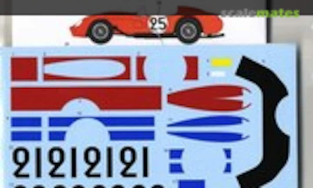 1:24 Car number, stripe Decal for 250TR LM part 2 (#21, 22, 25 & 58) (Studio27 ST27-DC763) ST27-DC763