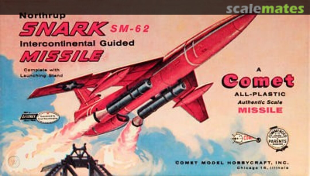 Boxart Snark SM-62 PL-8 Comet Boxart Snark SM-62 PL-8 Comet