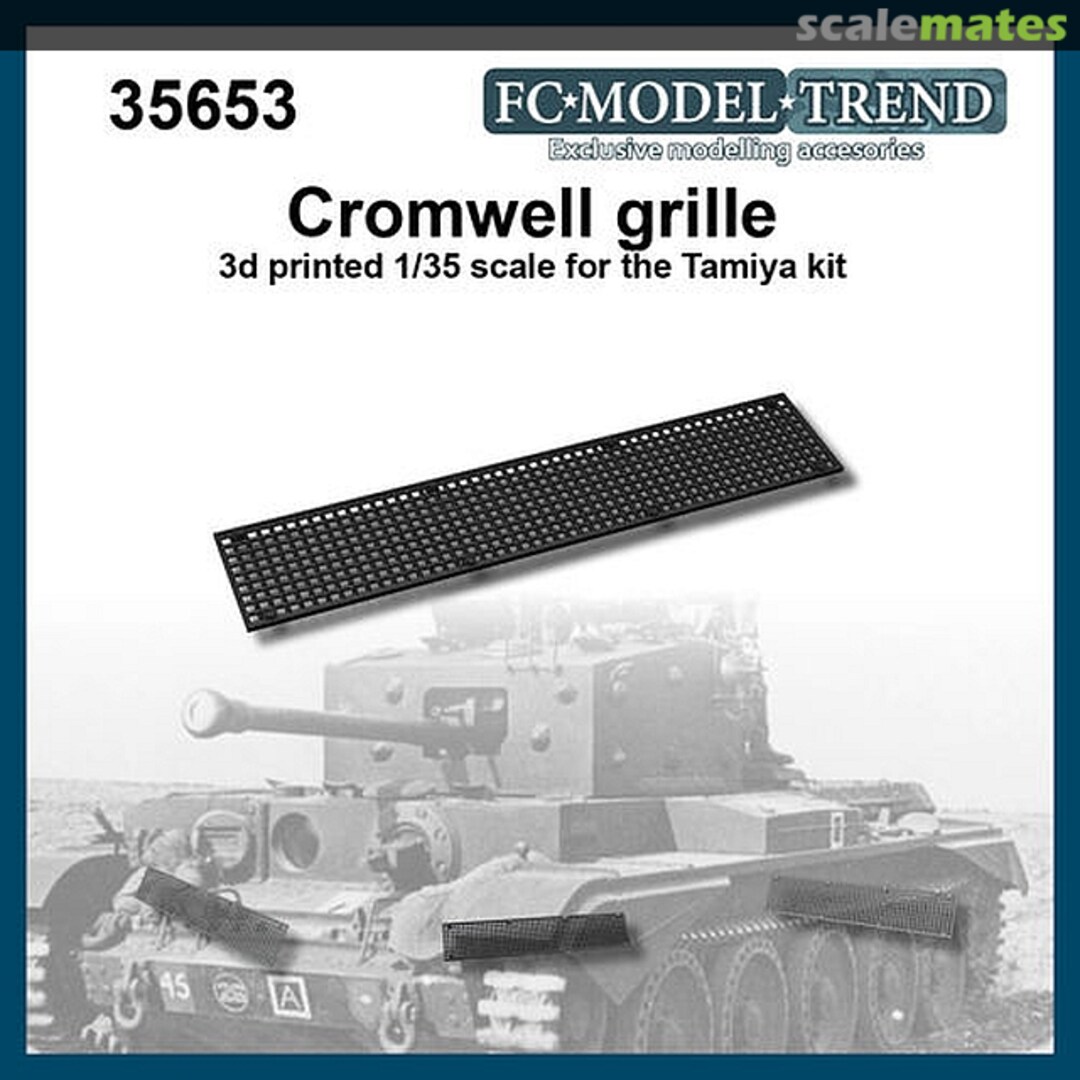 Boxart Cromwell MK.IV Mesh Grille 35653 FC Model Trend Boxart Cromwell MK.IV Mesh Grille 35653 FC Model Trend