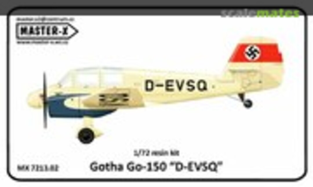 1:72 Gotha Go-150 &quot;D-EVSQ&quot; (Master-X MX7213.02)