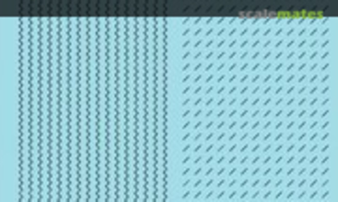 1:24 WWI Fabric Stitching (Resin on Clear Decal Film) (Archer AR88165) AR88165