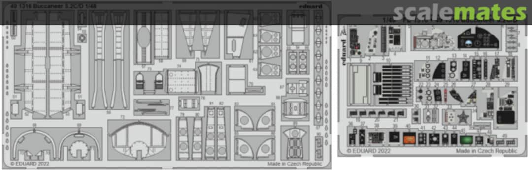 Boxart Buccaneer S.2C/D 491316 Eduard Boxart Buccaneer S.2C/D 491316 Eduard