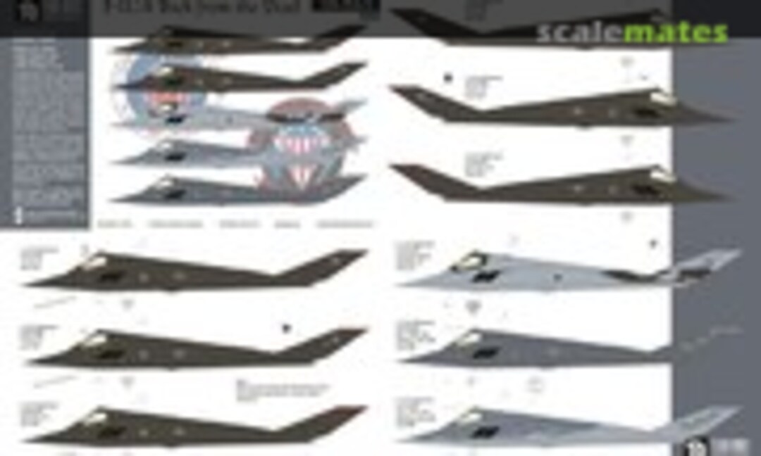 1:48 F-117A (TwoBobs Aviation Graphics 48-279) 48-279