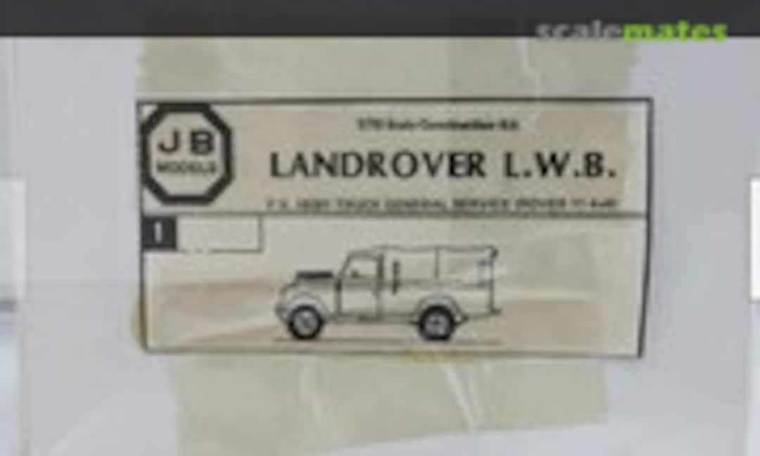 1:76 Landrover L.W.B (JB Models 1)