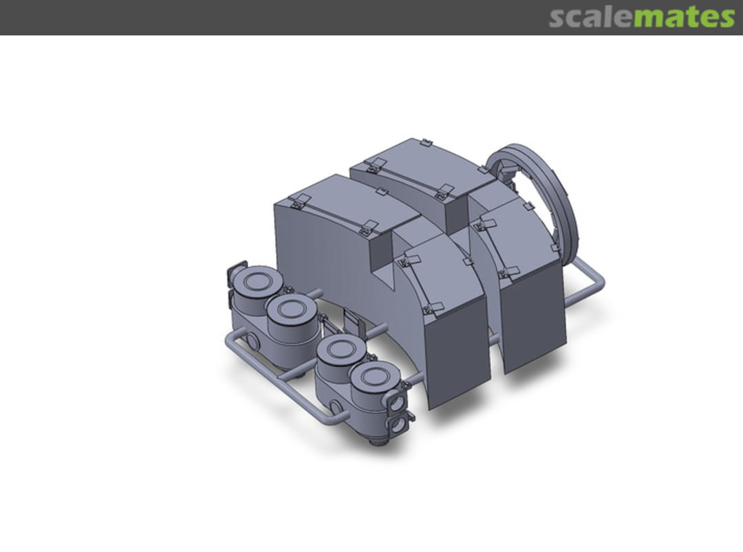 Boxart Tiger I detailset VWRSRN5EX Shapeways Boxart Tiger I detailset VWRSRN5EX Shapeways