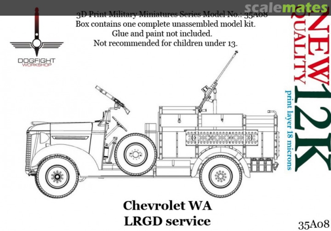 Boxart Chevrolet WA LRDG Service 35A08 Dogfight Workshop Boxart Chevrolet WA LRDG Service 35A08 Dogfight Workshop