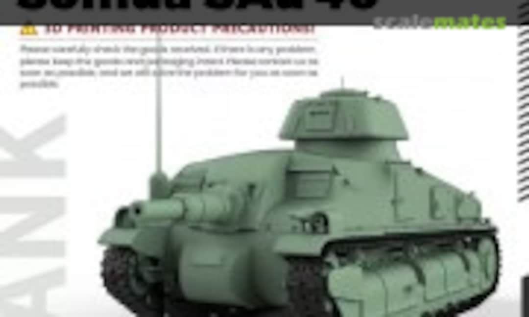1:72 Somua SAu 40 (SSMODEL 72663) 72663