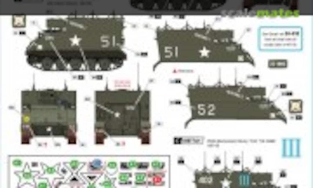 1:35 US M113 in Vietnam # 3 (Star Decals 35-C1441) 35-C1441