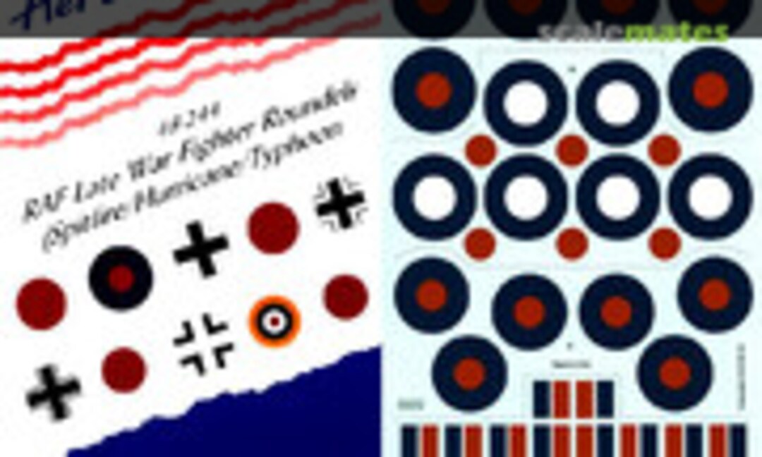 1:48 RAF Late War Fighter Roundels (AeroMaster 48-244) 48-244