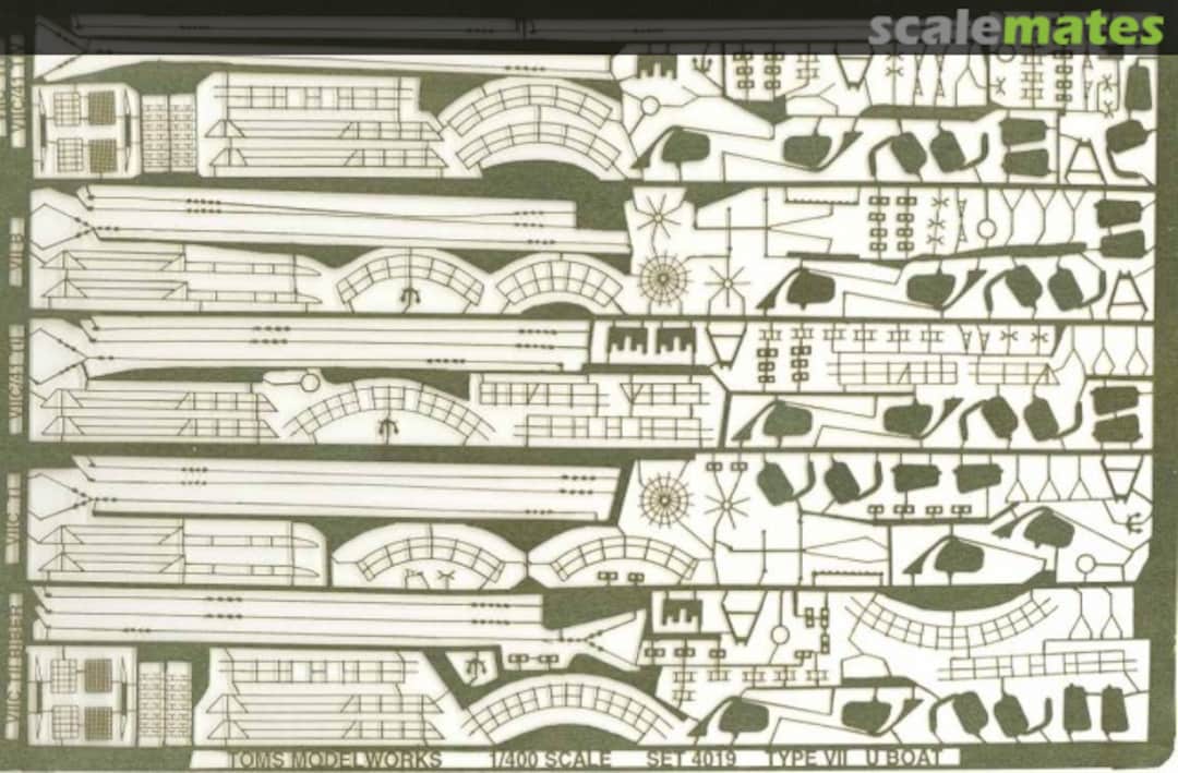 Boxart GERMAN Type VII U-BOAT 4019 Tom's Modelworks Boxart GERMAN Type VII U-BOAT 4019 Tom's Modelworks