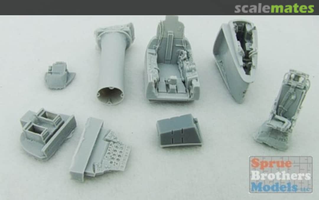 Boxart F-84F Thunderstreak Update Set for Late Blocks w/ AMI Seat 48004 AMS Resin Boxart F-84F Thunderstreak Update Set for Late Blocks w/ AMI Seat 48004 AMS Resin