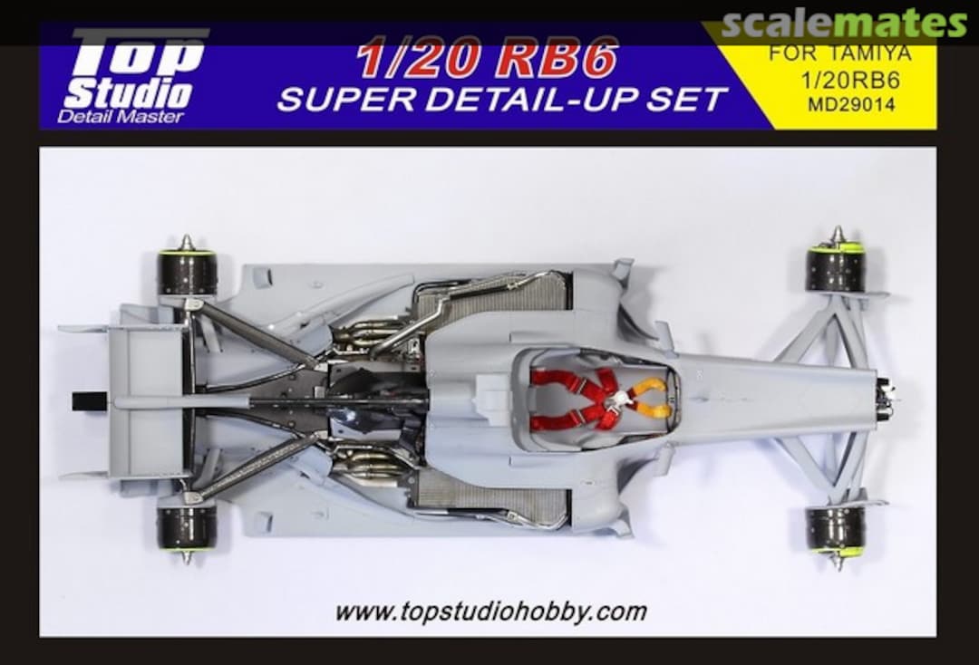 Boxart Red Bull RB6 - Super Detail-Up Set MD29014 Top Studio