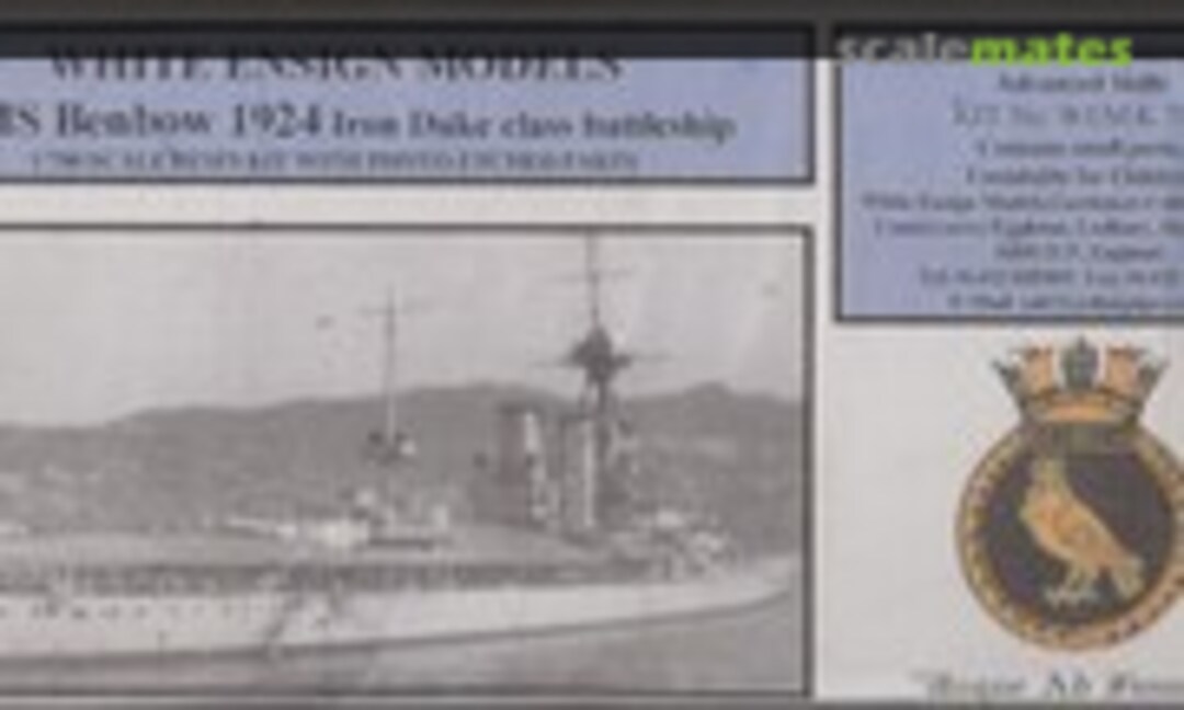 1:700 H.M.S. Benbow 1924 (White Ensign Models K 708)