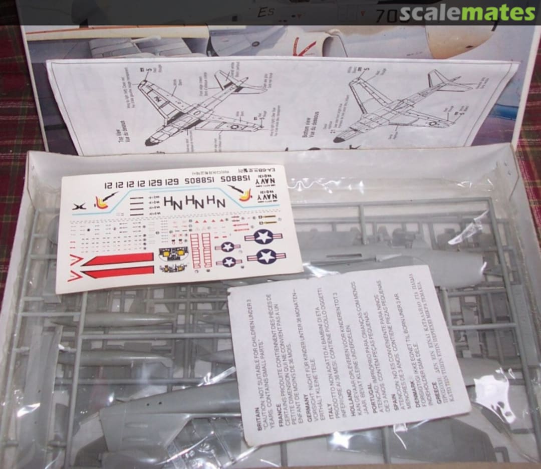 Contents Grumman EA-6B Prowler HC1381 Hobbycraft Contents Grumman EA-6B Prowler HC1381 Hobbycraft