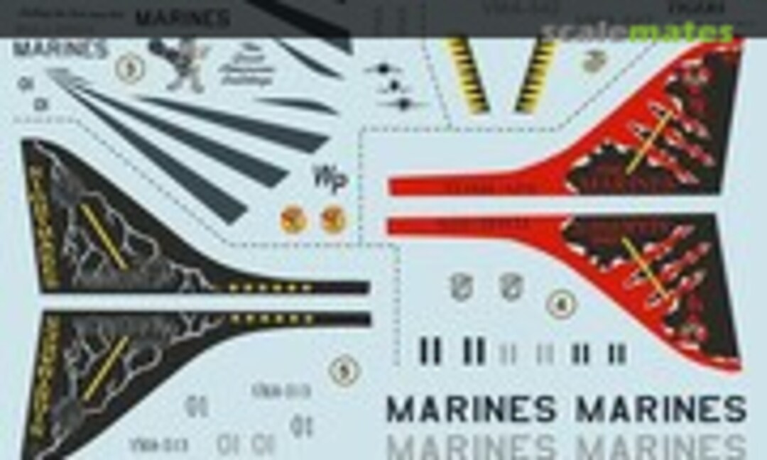 1:72 McDonnell Douglas AV-8B Harrier II (Print Scale 72-214) 72-214