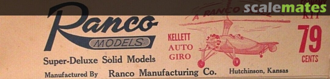 Boxart Kellet Autogiro 103-D Randles / Ranco Boxart Kellet Autogiro 103-D Randles / Ranco