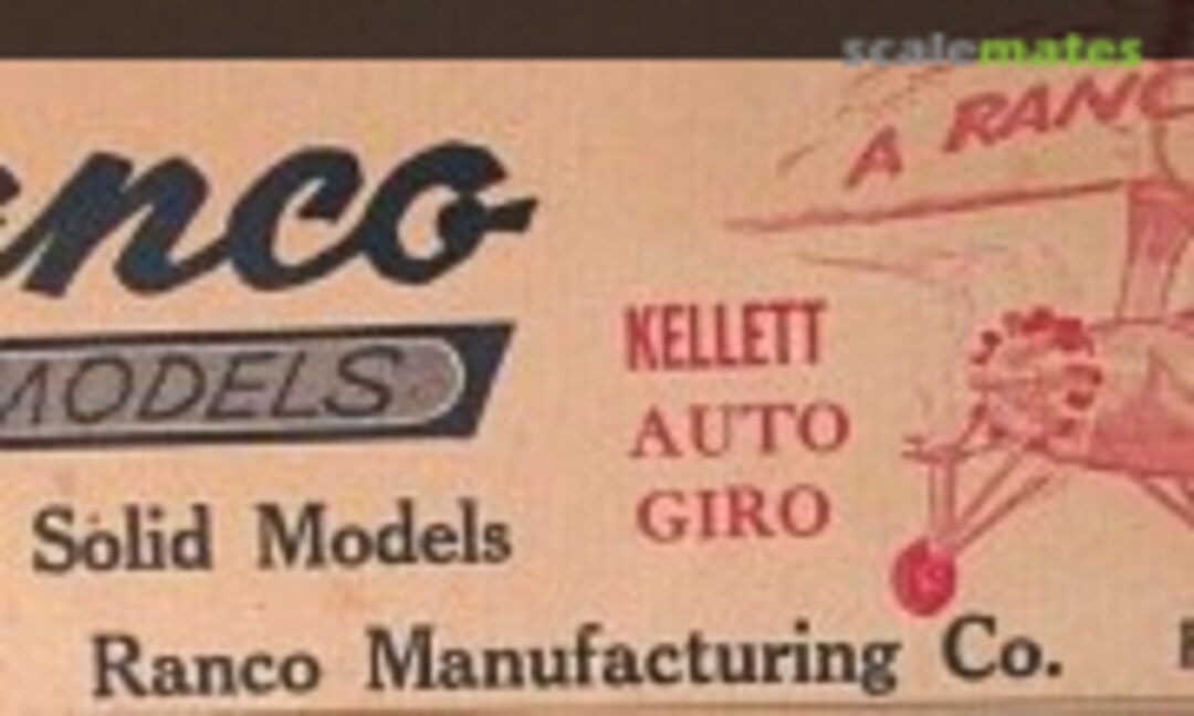 1:42 Kellet Autogiro (Randles / Ranco 103-D) 103-D