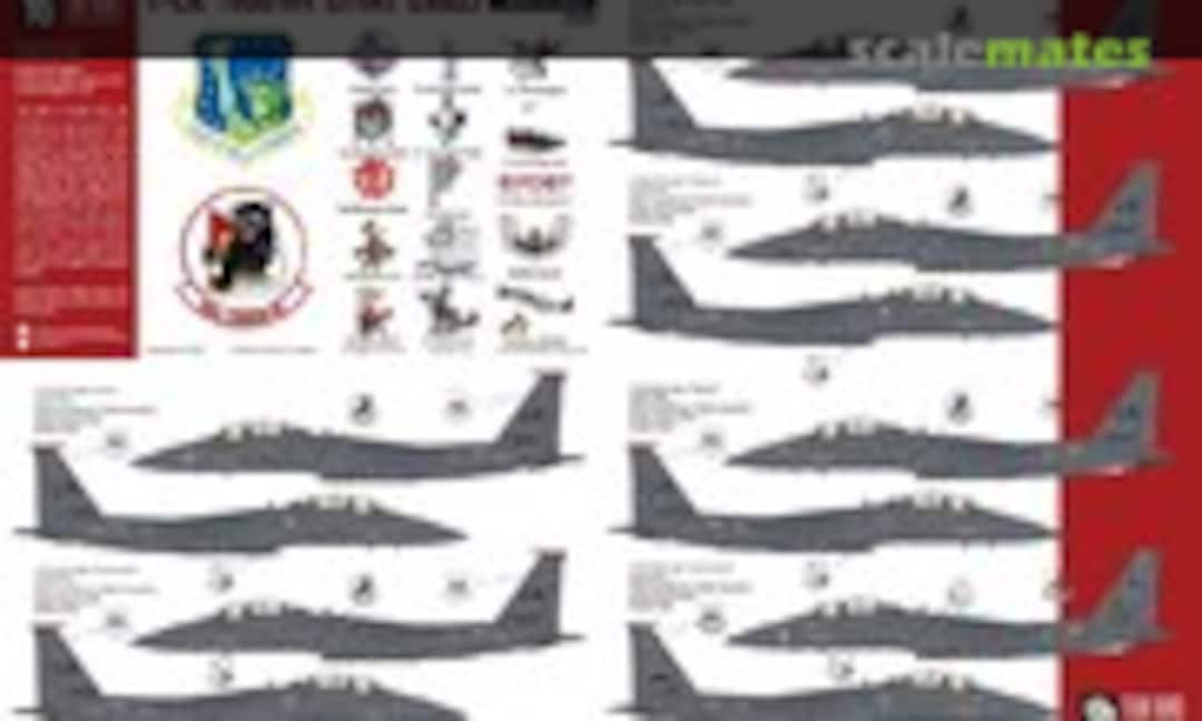 1:72 F-15E Maximum Effort Eagles (TwoBobs Aviation Graphics 72-109) 72-109
