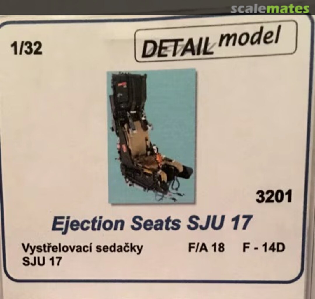 Boxart Ejection Seats SJU 17 3201 DETAIL model
