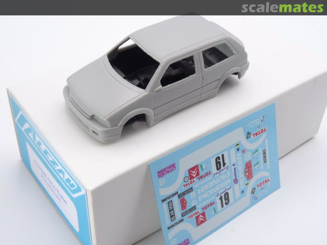 Boxart Citroën AX GTI [1050 AY92] "TOTAL"  Alezan