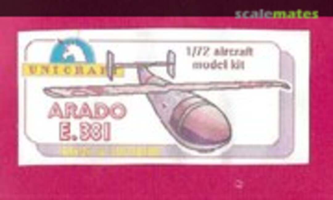 1:72 Arado Ar E. 381 (Unicraft Models 7214) 7214