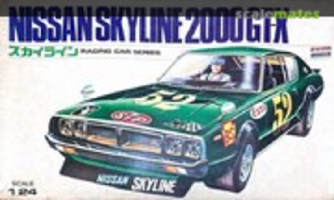 1:24 Nissan Skyline 2000GT-X (ARII 800-47-A)
