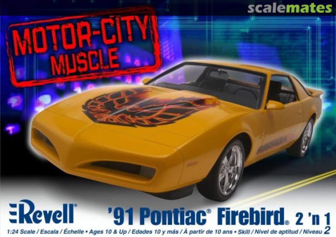 Boxart '91 Pontiac Firebird 2 'n 1 85-2068 Revell