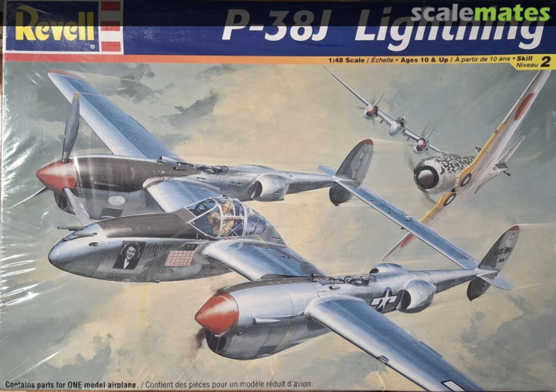 Boxart P-38J Lightning 85-5479 Revell Monogram