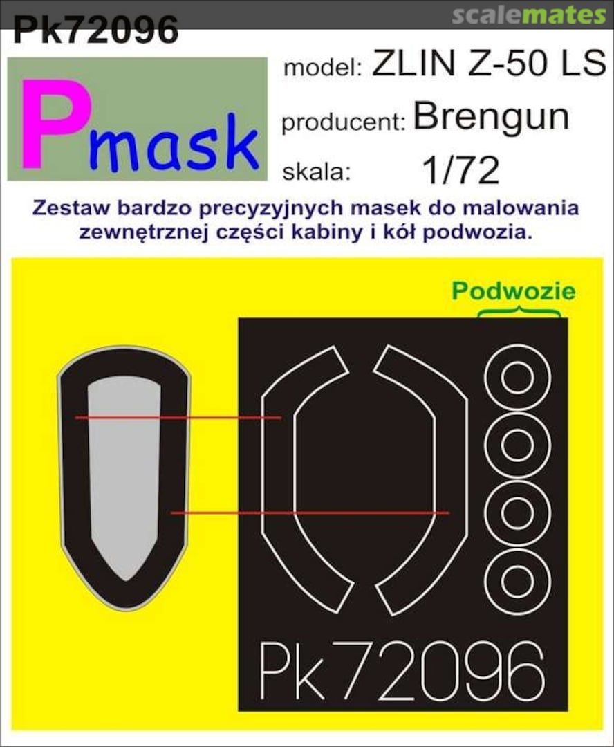 Boxart ZLIN Z-50 LS PK72096 Pmask Boxart ZLIN Z-50 LS PK72096 Pmask